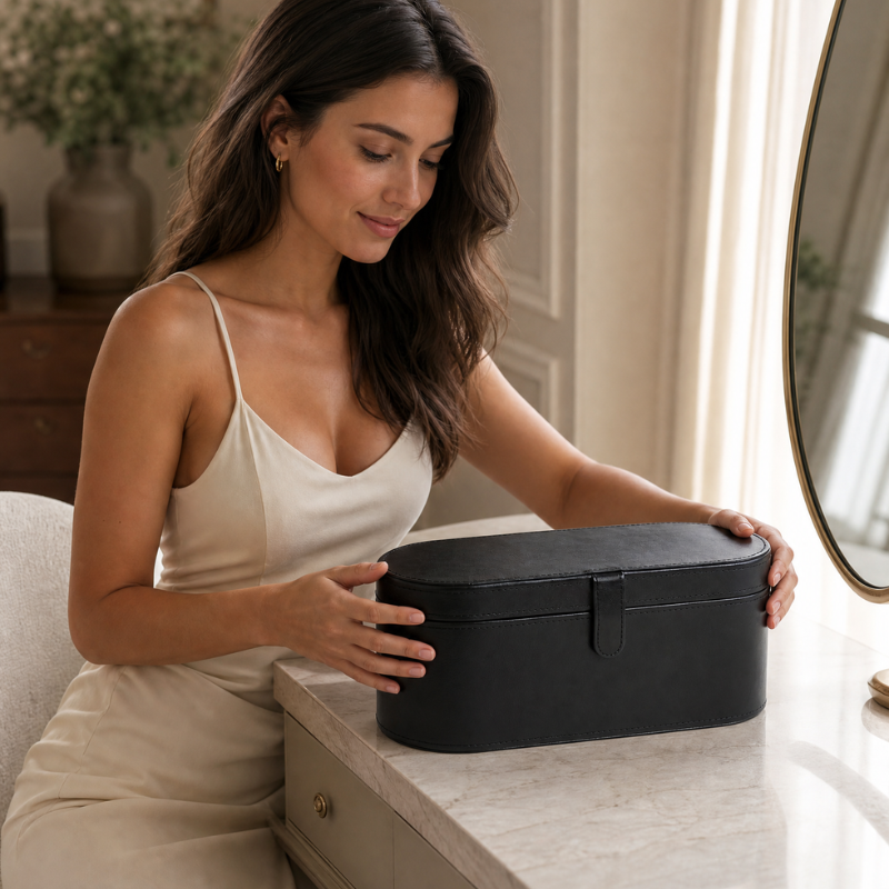 Premium Hair Dryer Travel Storage Case