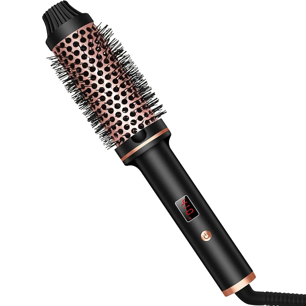 Heated Straightening & Curling Brush