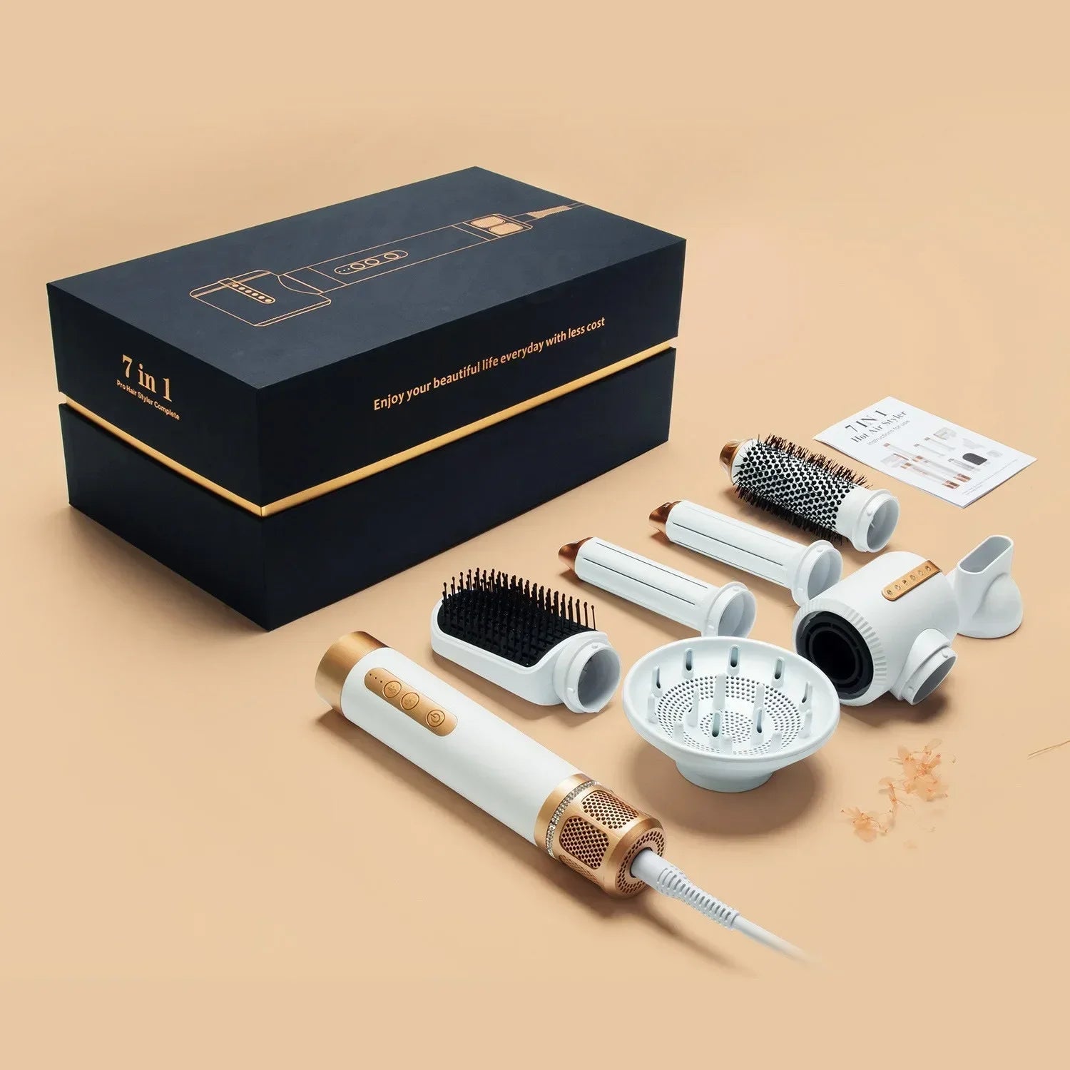 7-in-1 High-Speed Ionic Hair Dryer & Multi-Styler