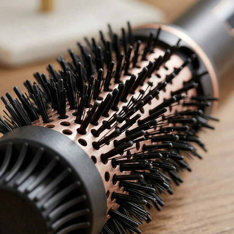 Heated Straightening & Curling Brush