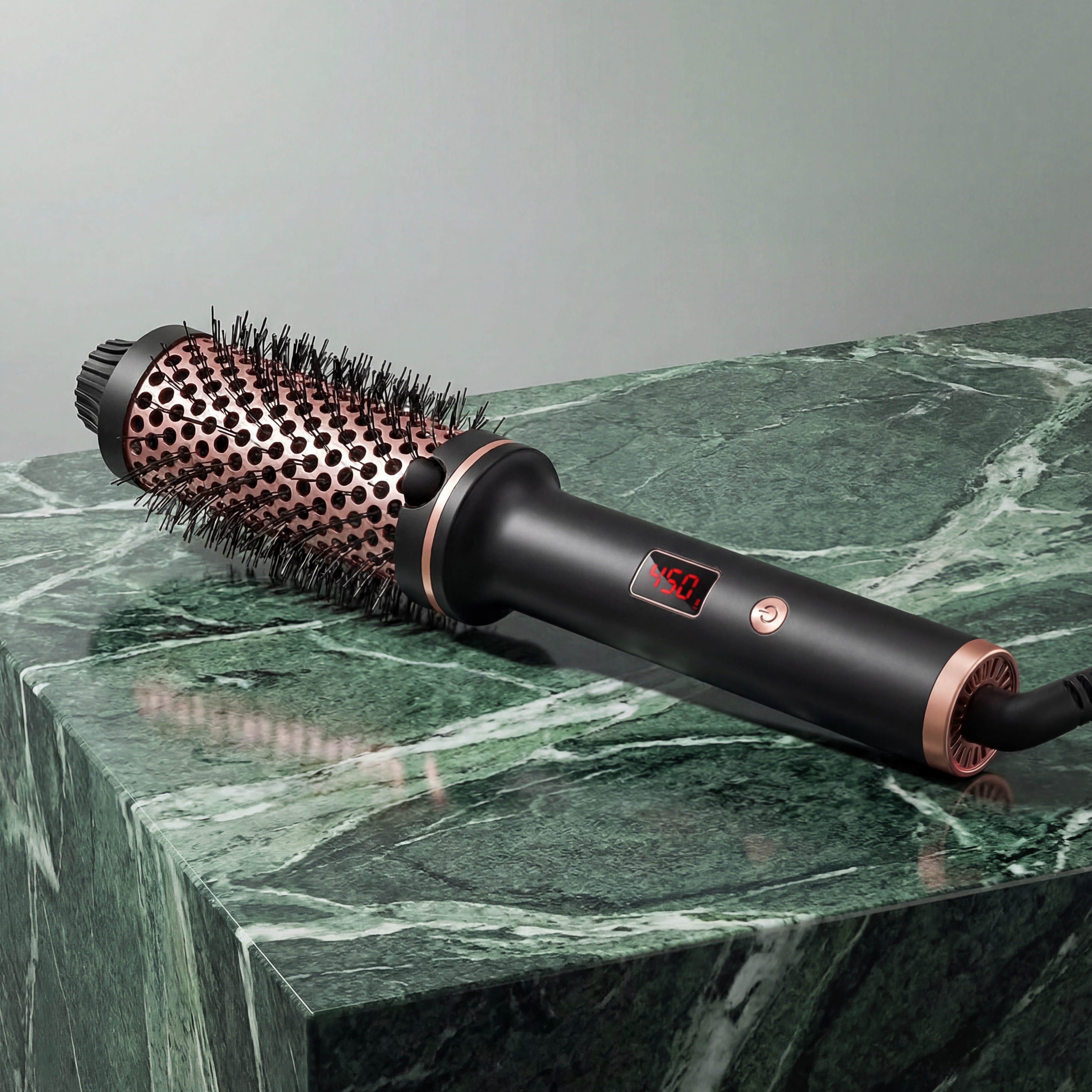 Heated Straightening & Curling Brush