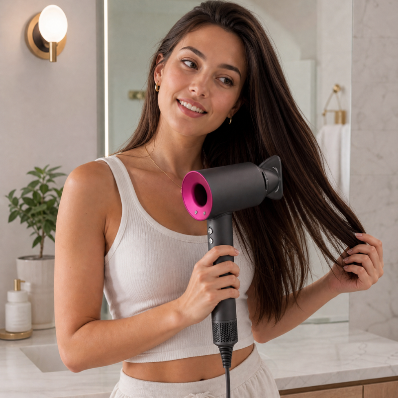 6 in 1 High Speed Hair Styling Tool with Air Wrap Curlers