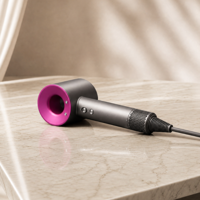 Hot & Cold Ionic Hair Dryer with Styling Attachments